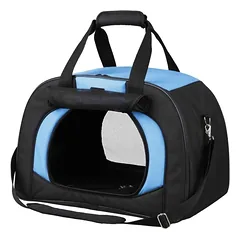 TRIXIE Kilian transportavimo dėžė 31x32x48 cm juoda-mėlyna