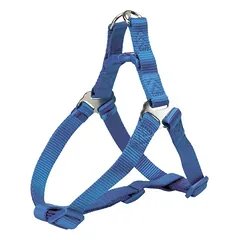 Trixie Premium One Touch petnešos, S 40-50cm/15mm, mėlynos
