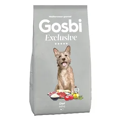 Gosbi sausas maistas linkusiems tukti mažų veislių šunims Exclusive Diet Mini, 500 g — 4 nuotrauka