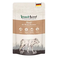 Venandi Animal Monoprotein drėgnas maistas katėms, ekonominė pakuotė 24 x 125 g — 5 nuotrauka