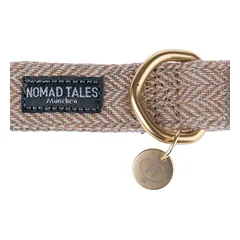 Nomad Tales Calma antkaklis šunims, sand, Dydis M: 34–55 cm kaklo apimtis, 20 mm pločio — 5 nuotrauka