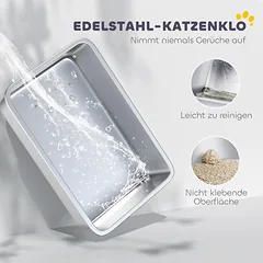 Katinų tualetas 60,2 × 40,2 × 29,7 cm — 5 nuotrauka