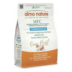 Almo Nature Cat HFC Our Best Sterilised su vištiena, sausas maistas katėms 300 g