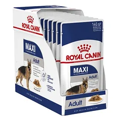 Royal Canin Maxi Adult šlapias maistas didelių veislių šunims N10x140g