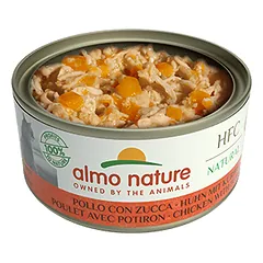 Almo Nature HFC Natural vištiena su moliūgu, konservai suaugusiems katėms, 150 g — 2 nuotrauka