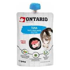 Ontario Kitten šviežios mėsos pasta su tunu, drėgnas maistas kačiukams 90 g