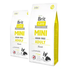 BRIT Care Grain-Free Mini adult lamb 14 kg (2 x 7 kg)
