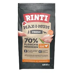 RINTI kombinuotas rinkinys: 12 kg Max-i-mum + 12 x 400 g Kennerfleisch, sausas maistas šunims — 4 nuotrauka