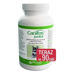 BIOWET Canifos Junior - tabletės šunims intensyvaus augimo laikotarpiu 90 tabl.