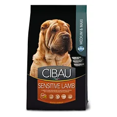 CIBAU Sensitive Lamb Medium & Maxi 12 kg + 2 kg NEMOKAMAI