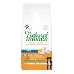 Natural Trainer Sensitive Adult Medium & Maxi su kiaušiniais, sausas maistas šunims — 2 nuotrauka