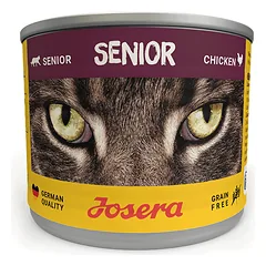 Josera Senior begrūdis konservuotas pašaras vyresnio amžiaus katėms, 200 g
