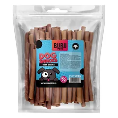 Bubu Pets soft beef sticks – jautienos mėsos juostelės 500g nuotrauka