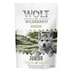 Wolf of Wilderness skanėstai šunims – Junior Wild Bites 180 g — 4 nuotrauka
