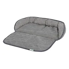 Kerbl Pet sofos pagalvė Emalia, pilka, L 98 x B 66 x H 12 cm — 4 nuotrauka