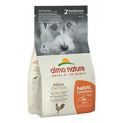 Almo Nature Holistic Maintenance XS/S su vištiena, sausas maistas šunims 400 g