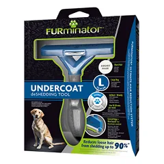 FURminator deShedding šukos trumpaplaukiams šunims L