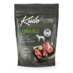Kudo Lamb&Rice Medium Maxi Junior sausas pašaras jauniems šunims 3 kg