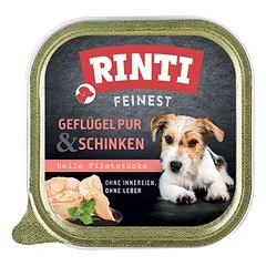 Rinti Megapack Feinest lėkštelės, drėgnas maistas šunims 44 x 150 g — 2 nuotrauka