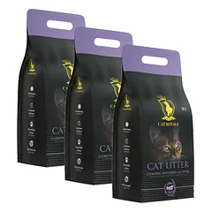 Cat Royale Levandų bentonito kraikas 30l (3x10l)