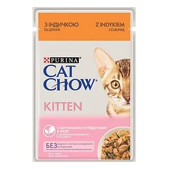 Cat Chow Kitten drėgnas maistas kačiukams 26 x 85 g, 80 - 99 g — 2 nuotrauka