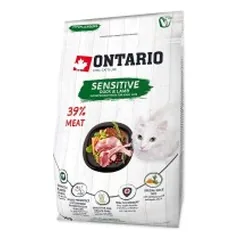 Ontario visavertis pašaras suaugusioms katėms Cat Sensitive, 0,4 kg — 2 nuotrauka
