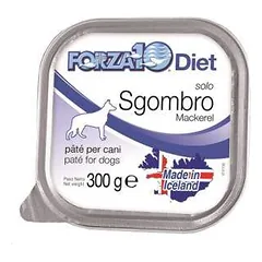 Forza 10 Solo Diet Mackerel drėgnas maistas alergiškiems šunims, 300 g