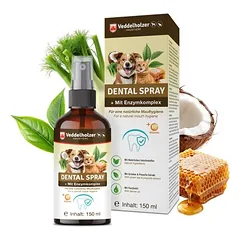 Veddelholzer 150 ml Probiotisches Dentalspray Set für Hunde & Katzen