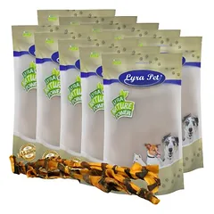 Lyra Pet® XXL jautienos galvos odos lazdos su prieskrandžiais apie 70 cm — 3 nuotrauka