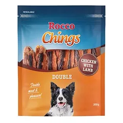 Rocco Chings Double skanėstai šunims 200 g / ekonominė pakuotė % — 3 nuotrauka