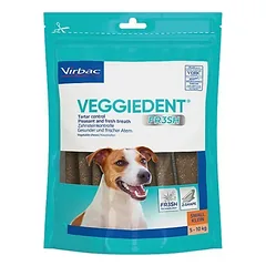 VEGGIEDENT Fresh Skanėstai šunims dantų higienai (5-10kg) S