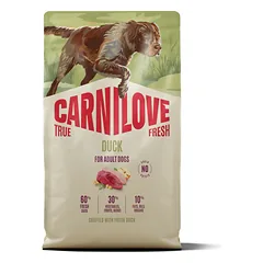 CARNILOVE TRUE FRESH Dog Duck sausas maistas šunims su antiena