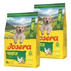JOSERA YoungStar 2x3kg be grūdų šuniukų ėdalas