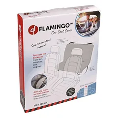 Flamingo MacBlack - vandeniui atsparus automobilio kilimėlis šunims, 130x109cm — 2 nuotrauka