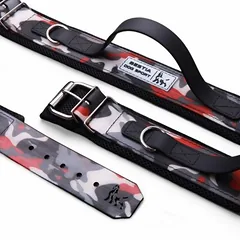 Bestia Dog Sport Hundehalsband mit Haltegriff