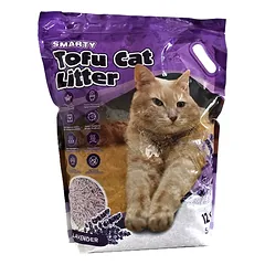 SMARTY TOFU Cat Litter kraikas su levandų ekstraktu, 12 l