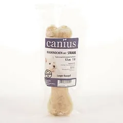 Canius kramtomasis kaulas 17 cm, 1 vnt. pakuotė, skanėstai šunims — 3 nuotrauka