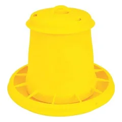 Automatinė lesyklė, geltona, skirta naminiams paukščiams, 5,25 l, 3,5 kg, Novital