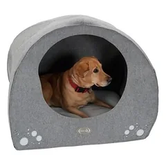 zooplus Exclusive vigvamas šunims iš veltinio, L 71 x B 54 x H 57 cm — 2 nuotrauka
