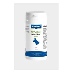 Canina Pharma PETVITAL Mineral-Tabs mineralinės tabletės 100 g, papildas