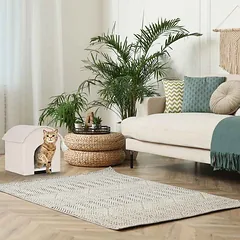 Kačių namelis Relaxdays, Sulankstomas, 48 × 44 × 41 cm — 2 nuotrauka