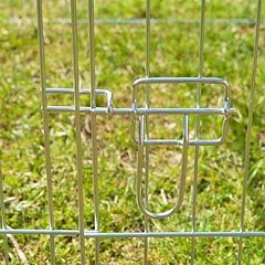 Kerbl Luxus aptvaras su smailiu stogu, L 220 x B 103 x H 85 cm — 5 nuotrauka