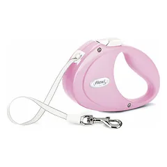 Flexi Puppy (tape) 2 m, pink - dog leash