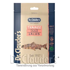 Dr. Clauder’s Trainee Snack, lašišos skanėstai kubeliais šunims ir katėms 80g