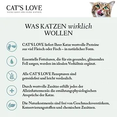 Cat's Love Adult su kalakutiena ir žvėriena, sausas maistas katėms, < 1,4 kg — 4 nuotrauka
