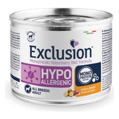 Exclusion Hypoallergenic konservai šunims su antiena, 200 g