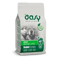 Oasy Adult Medium & Large Rabbit sausas pašaras su triušiena šunims