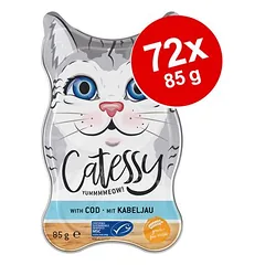 Sparpaket Catessy Schälchen 72 x 85 g