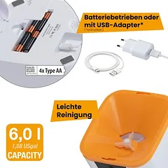 Ferplast automatinis maisto dozatorius Risto Pet Smart, iki 6 l sauso maisto — 4 nuotrauka
