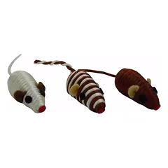 Pelė ruda/auksinė barškutis 5 cm